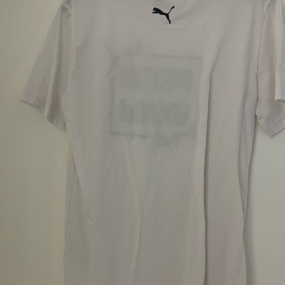 (5 for $50) White PUMA tee shirt - Picture 4 of 4